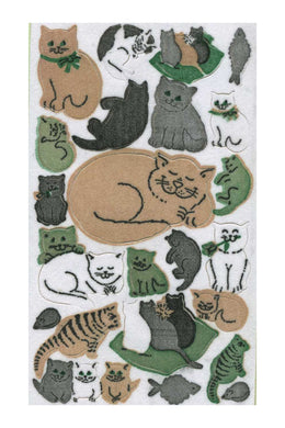 Maxi Furrie Stickers - Cats & Kittens