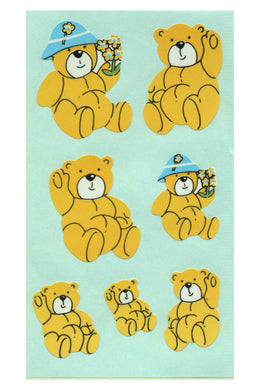 Maxi Paper Stickers - Teddy Bears