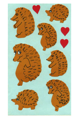 Maxi Paper Stickers - Hedgehogs