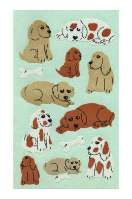Maxi Paper Stickers - Puppies