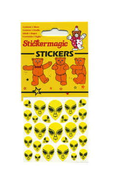 Maxi Paper Stickers - Aliens