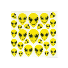 Load image into Gallery viewer, Maxi Paper Stickers - Smiley Aliens