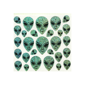 Maxi Prismatic Stickers - Aliens