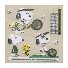 Load image into Gallery viewer, Maxi Stickers - Snoopy playing Tennis
