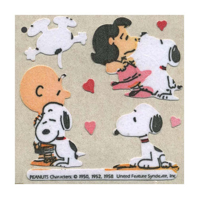 Maxi Stickers - Snoopy, Charlie Brown and Lucy