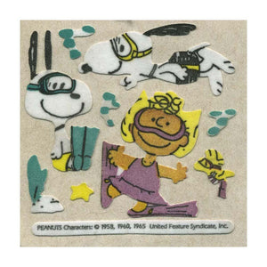 Maxi Stickers - Snoopy & Sally Diving