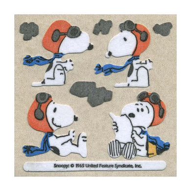 Maxi Stickers - Snoopy with Flying Gear