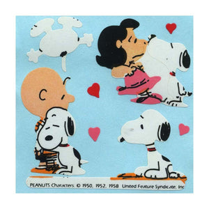 Maxi Stickers - Snoopy, Charlie Brown and Lucy