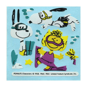 Maxi Stickers - Snoopy & Sally Diving