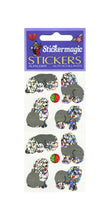 Load image into Gallery viewer, Pack of Prismatic Stickers - Sheepdog Puppies