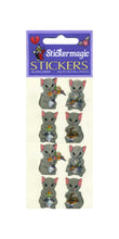 Load image into Gallery viewer, Pack of Prismatic Stickers - Mr &amp; Mrs Mouse