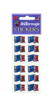 Load image into Gallery viewer, Pack of Prismatic Stickers - French Flags X 6