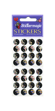Pack of Prismatic Stickers - Yin Yang
