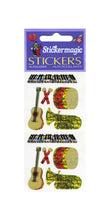 Load image into Gallery viewer, Pack of Prismatic Stickers - Drum, Piano and Guitar