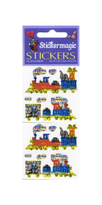 Pack of Prismatic Stickers - Animal Trains