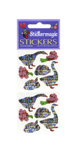 Load image into Gallery viewer, Pack of Prismatic Stickers - Easter Geese &amp; Bunny