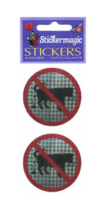 Pack of Prismatic Stickers - Prohibitive Designs