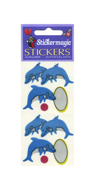 Pack of Silkie Stickers - Dolphins