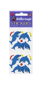 Pack of Silkie Stickers - Dolphin & Fish
