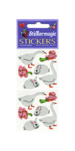Load image into Gallery viewer, Pack of Silkie Stickers - Easter Geese and Bunnies