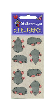 Pack of Furrie Stickers - Moles