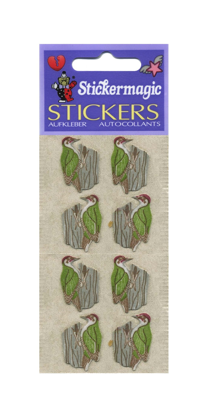 Pack of Furrie Stickers - Woodpeckers