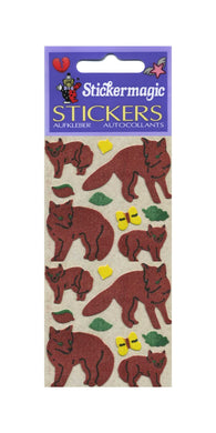 Pack of Furrie Stickers - Foxes
