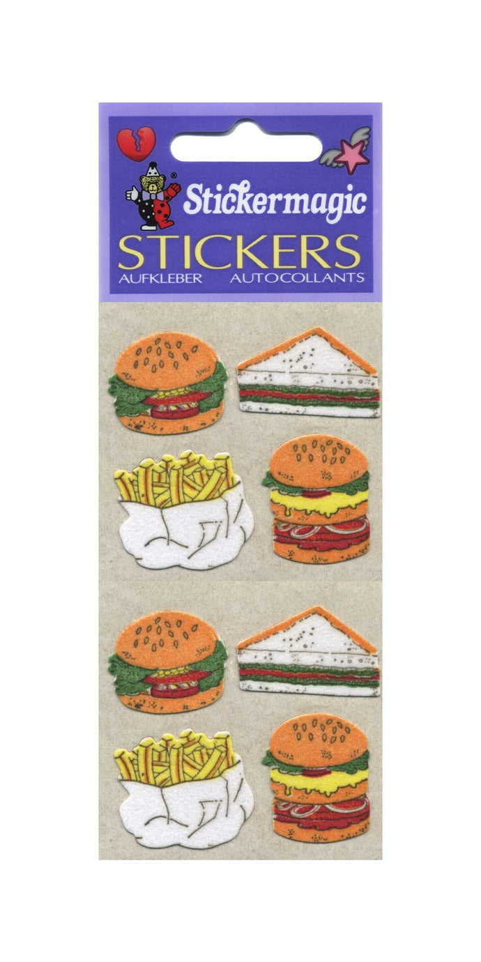 Pack of Furrie Stickers - Fast Food