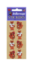 Load image into Gallery viewer, Pack of Furrie Stickers - Teddies In T-Shirts