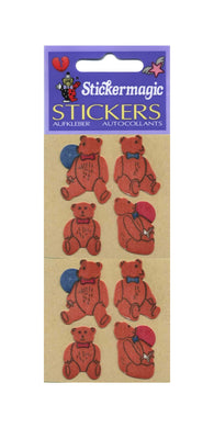 Pack of Furrie Stickers - Traditional Teddies