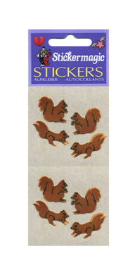 Pack of Furrie Stickers - Squirrels