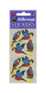 Pack of Furrie Stickers - Parrots