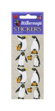 Load image into Gallery viewer, Pack of Furrie Stickers - Penguin Family