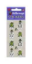 Load image into Gallery viewer, Pack of Furrie Stickers - Snowmen