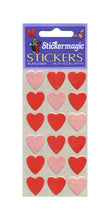 Load image into Gallery viewer, Pack of Furrie Stickers - Red Hearts