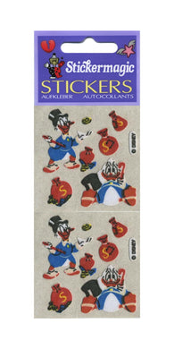 Pack of Furrie Stickers - Scrooge McDuck