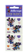 Load image into Gallery viewer, Pack of Pearlie Stickers - Mickey and Minnie on Skateboards