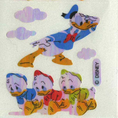Roll of Pearlie Stickers - Donald with Nephews