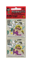 Load image into Gallery viewer, Pack of Furrie Stickers - Snoopy and Sally Diving