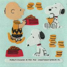 Load image into Gallery viewer, Pack of Paper Stickers - Charlie Brown and Snoopy