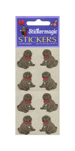 Pack of Furrie Stickers - Puppies Sitting
