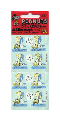 Pack of Paper Stickers - Linus I'm Sleepy