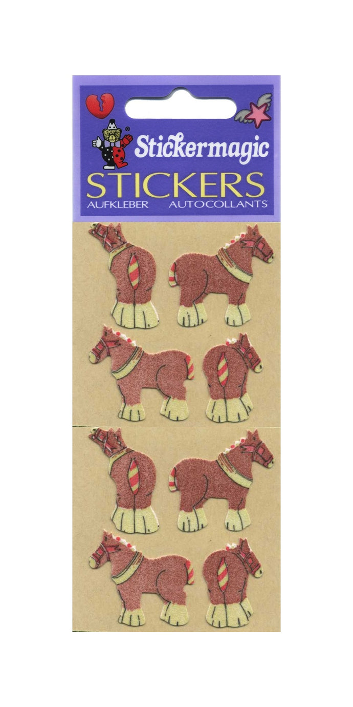 Pack of Furrie Stickers - Shire Horses