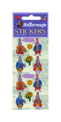 Pack of Pearlie Stickers - Rabbits