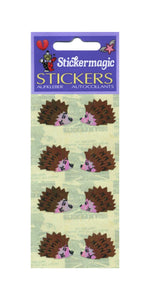 Pack of Pearlie Stickers - Hedgehogs