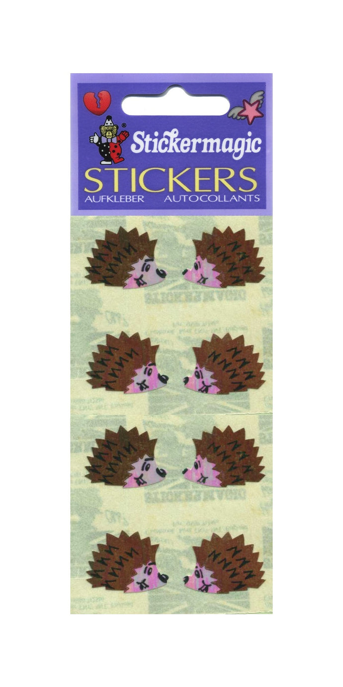 Pack of Pearlie Stickers - Hedgehogs