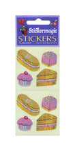 Load image into Gallery viewer, Pack of Pearlie Stickers - Cakes