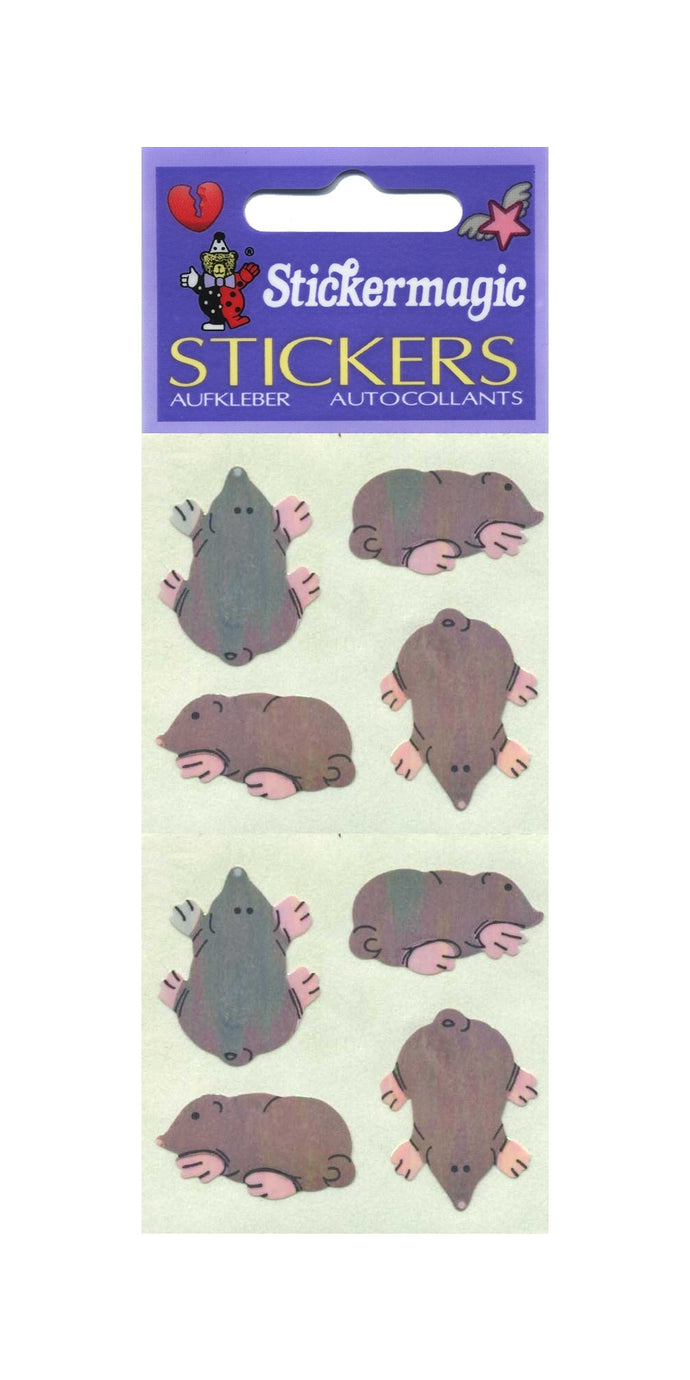 Pack of Pearlie Stickers - Moles