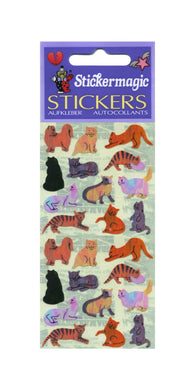 Pack of Pearlie Stickers - Micro Cats