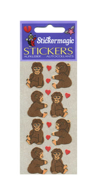 Pack of Furrie Stickers - Love Chimps
